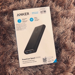 Pin dự phòng anker powercore speed 20000 qc 3.0 & poweriq - mã a1278
