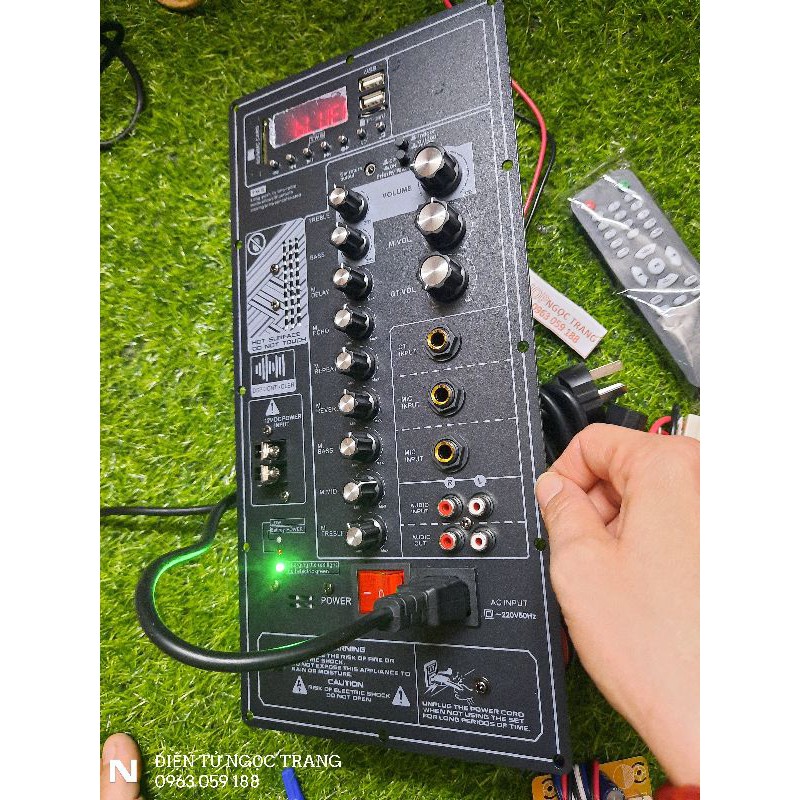 Mạch Loa Kéo Công Suất Lớn Chạy TDA 8954H  - Đánh Bass Đơn 30 -40 Coil 75  Cực Chất