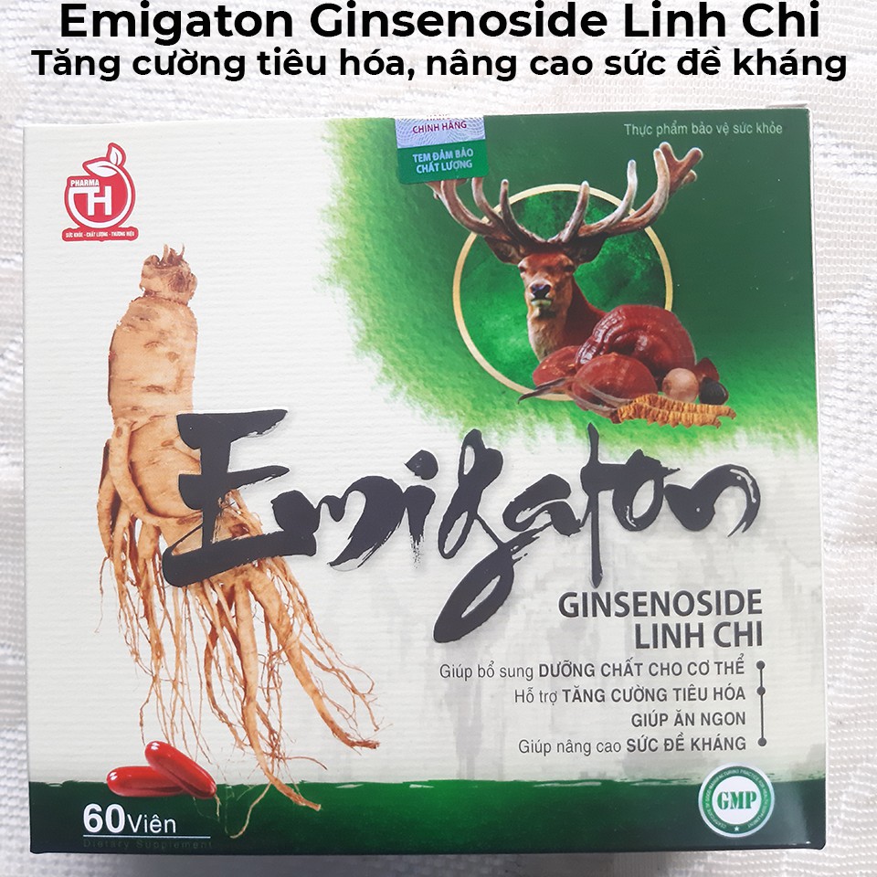 [GIÁ SỈ] EMIGATON - Viên uống bồi bổ tăng sức đề kháng, kích thích ăn ngon, tăng cường tiêu hóa