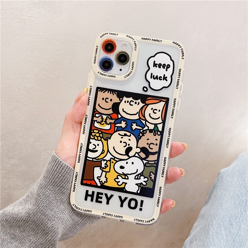 Ốp Điện Thoại Mềm Hình Charlie Lucy Cho IPhone 13 Pro Max 13 Mini 13 Pro 12 Pro Max 12 11 Pro Max XR Max 6s 7 8 Plus