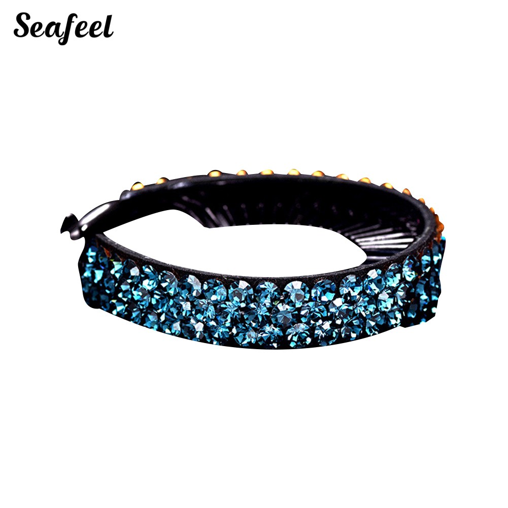 Kẹp tóc đính đá thời trang cho nữ