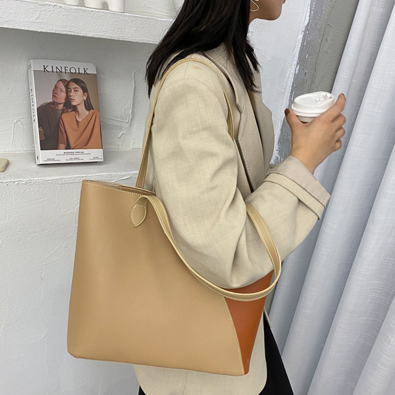 Túi xách tích hợp túi đeo vai da Pu thời trang cho nữ IELGY