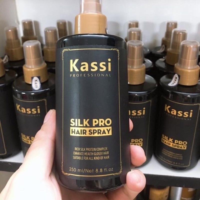 SỊT DƯỠNG PHỤC HỒI TÓC KASSI SILK PRO DÀNH CHO TÓC KHÔ XƠ HƯ TỔN