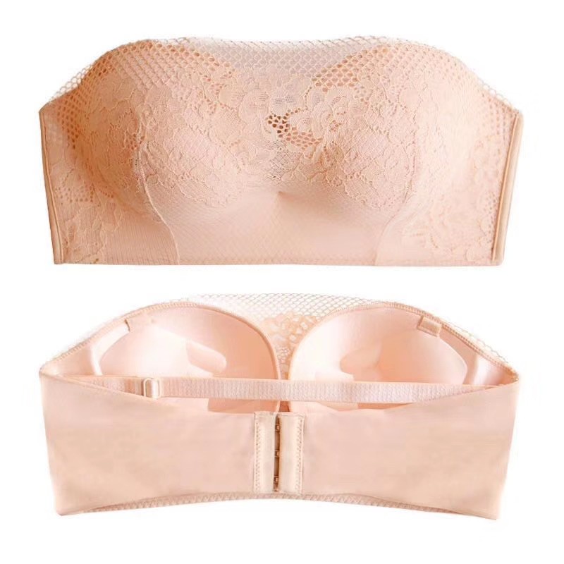 Áo ngực quây không gọng đệm dày bàn tay nâng ngực chống trượt đồ nội y bra cao cấp, áo lót xu chiêng mã 200 | BigBuy360 - bigbuy360.vn