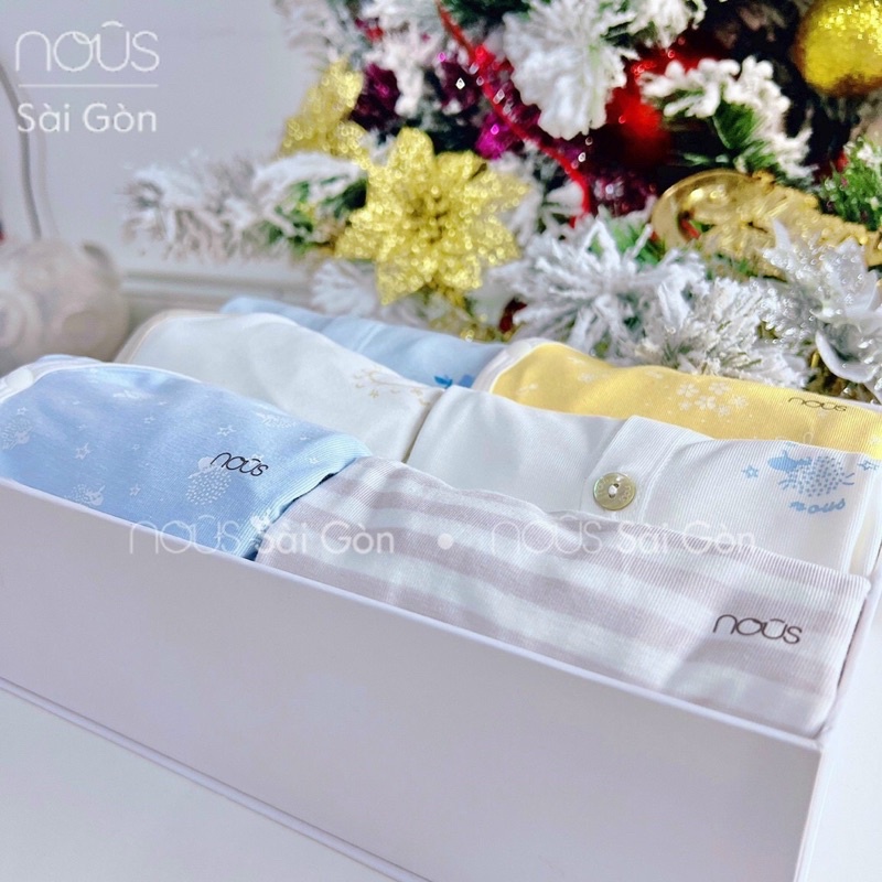 Bộ tay dài pettit Nous-Bộ dài mặc nhà cho bé