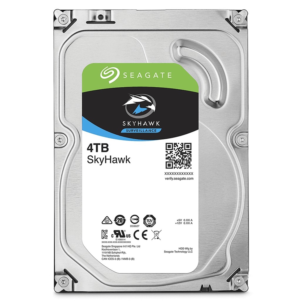 Ổ cứng HDD 3.5&quot; Camera Seagate SkyHawk 4TB_5900RPM_ST4000VX007