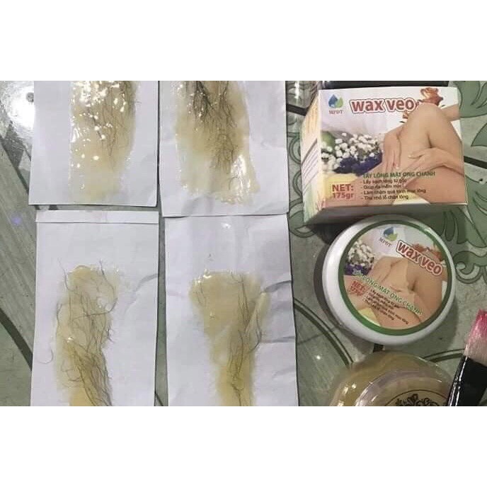 Wax lông tặng kèm qua giấy 175gr