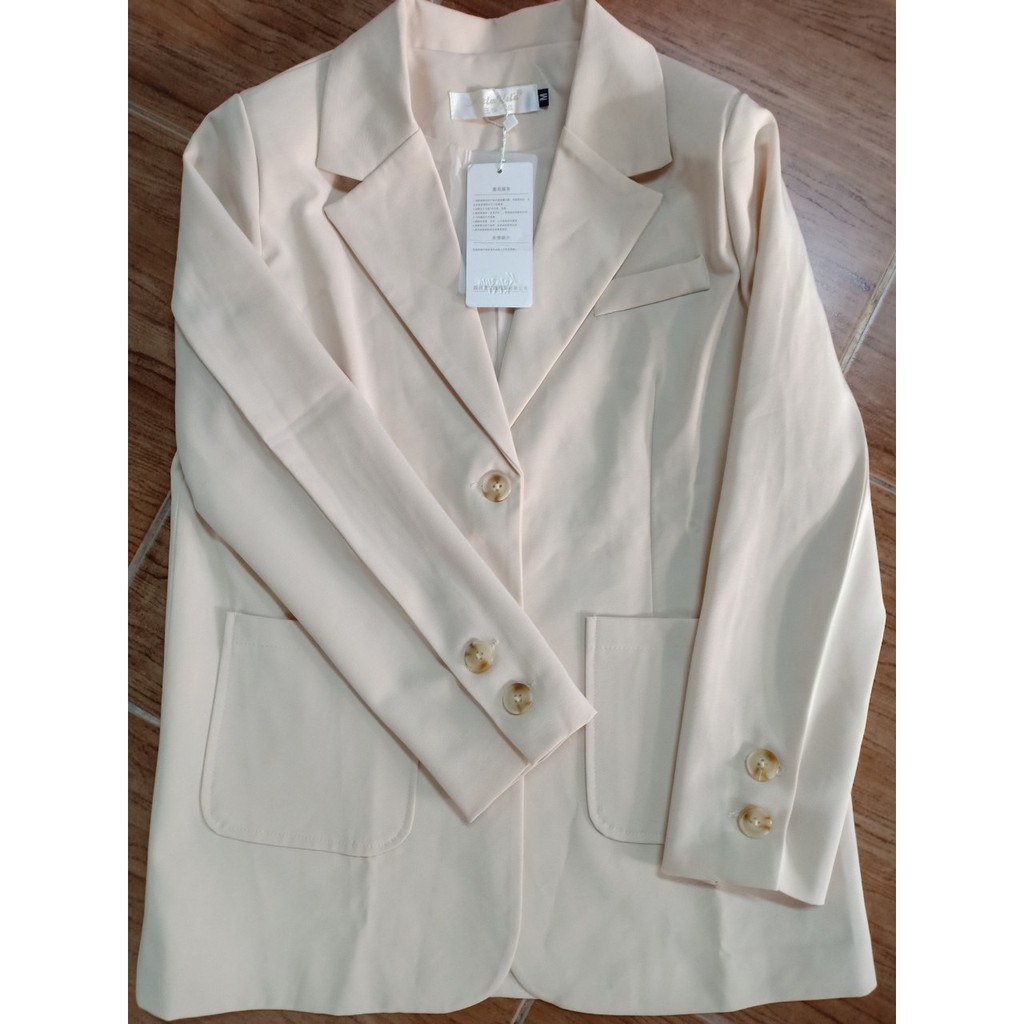 (Hàng Đẹp)Ảnh thật 4 hình cuối-HC098.Áo blazer phong cách Hàn Quốc chanh xả | BigBuy360 - bigbuy360.vn