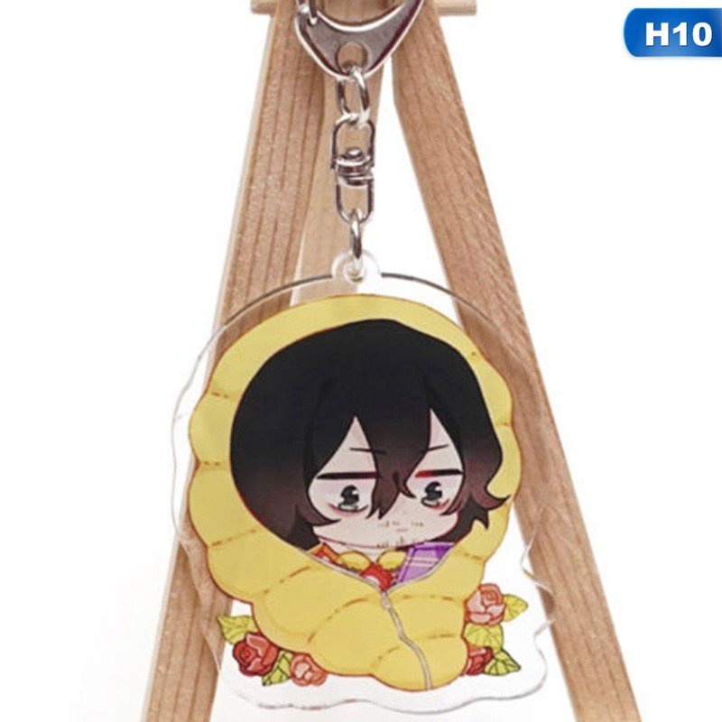Móc khóa anime My Hero Academia học viện siêu anh hùng Shoto Deku Bakugo chibi phụ kiện trang trí túi xách ba lô manga