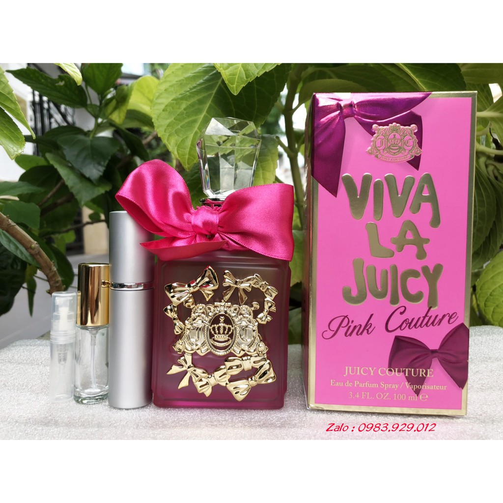[Mẫu thử 2,5,10ml]Nước hoa Juicy Couture Viva La Juicy Pink Couture | BigBuy360 - bigbuy360.vn