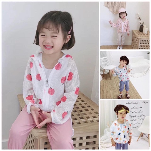 Áo chống nắng cho bé