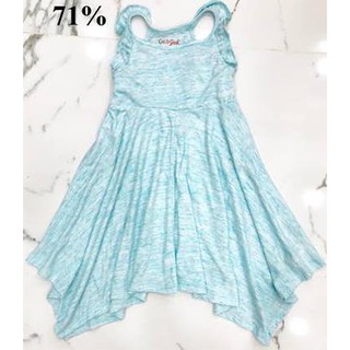 Đầm thun 2 dây bé gái cat & jack , size 18m -5t , vn xuất xịn