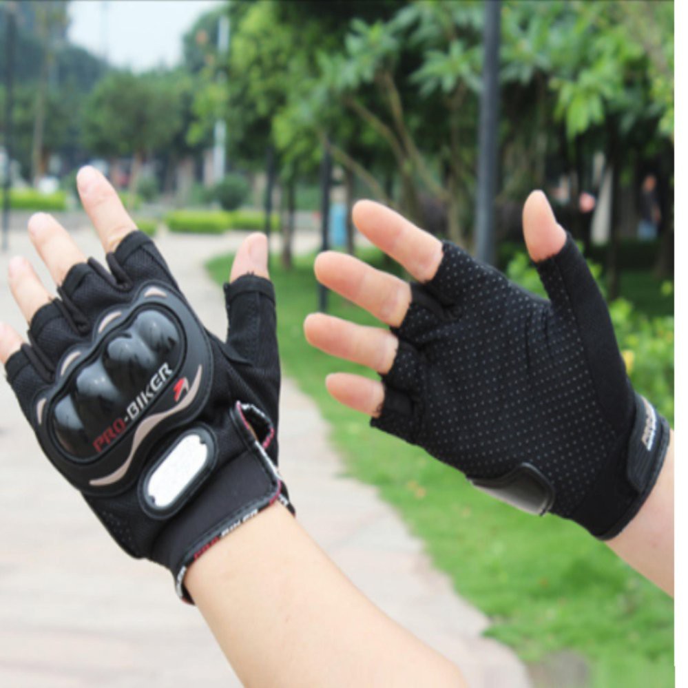 Găng tay PROBIKER Hở ngón ( màu ngãu nhiên )