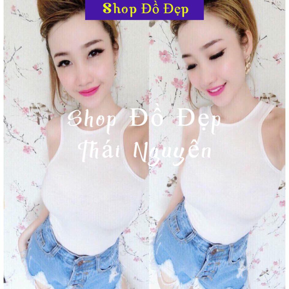 Áo 3 lỗ nữ, áo thun 3 lỗ dáng ôm hàng đẹp / kho buôn thu hà