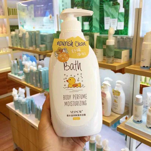 Sữa Tắm Thơm Lâu Yesnow Bath Nội Địa Trung (500ml)💥SỮA TẮM BATH CON VỊT 🛁 BỒN TẮM VÒI SEN 💥MUA NHIỀU GIẢM GIÁ 💥