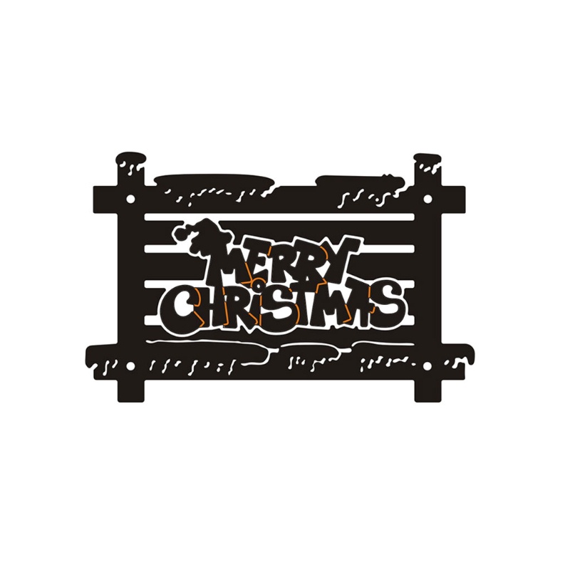 Khuôn Cắt Giấy Kim Loại Hình halloween Giáng Sinh Thẻ