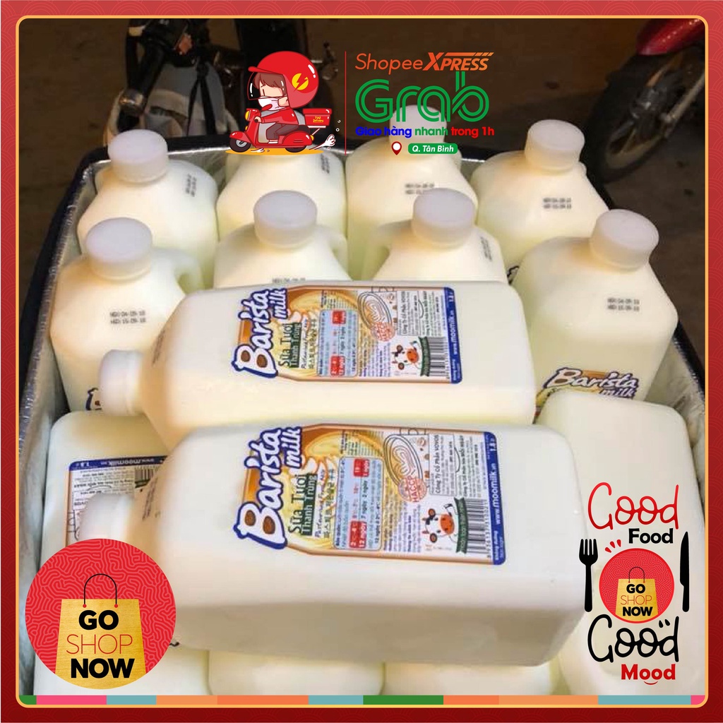 Sữa Tươi Thanh Trùng Barista Milk 1,8 Lít