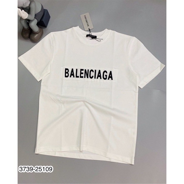 Áo phông balen cho nam nữ - Áo thun cộc tay thêu chữ đơn giản vải coton trơn siêu đẹp