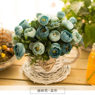 [Order] Hoa lụa lẵng mây