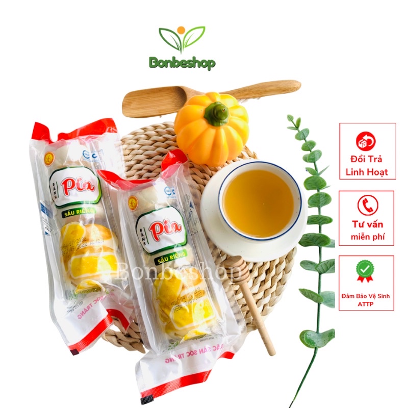 1 Gói Bánh Pía Mini gói 5 cái Freeship Bánh Pía Sầu Riêng Đặc Sản Sóc Trăng Gói