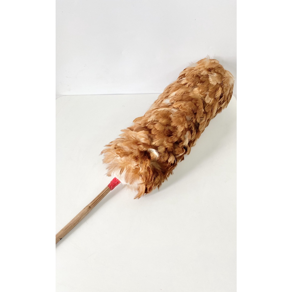 CHỔI LÔNG GÀ QUÉT BỤI LOẠI TỐT - LÔNG SẠCH VÀ KHÔNG BỊ MÙI, KHÔNG BỊ BỤI