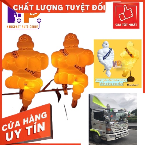Búp bê michelin    CHO XE TẢI XE Ô TÔ, XE HƠI, xe tải -  đủ phụ kiện