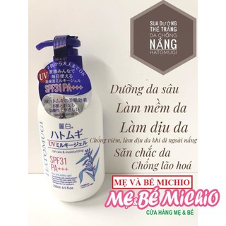 Sữa Dưỡng Thể Chống Nắng Ý Dĩ Nuturie 250ml