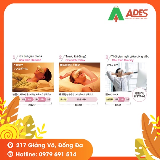 Máy massage mắt Panasonic EH CSW68 - Bảo hành Chính hãng