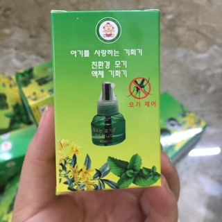 Tinh dầu đuổi muỗi Hàn quốc - Dùng cho đèn đuổi muỗi