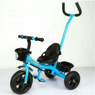 [Trợ giá] Xe đạp đẩy 3 bánh Cao cấp - Có cán đẩy, để chân, giỏ đồ