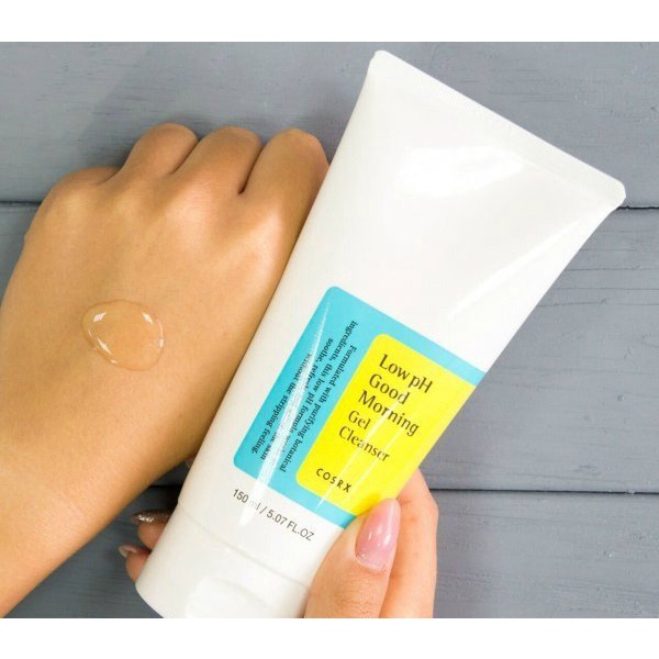 Sữa rửa mặt Cosrx Low pH Good Morning Gel Cleanser dịu nhẹ, cân bằng độ PH