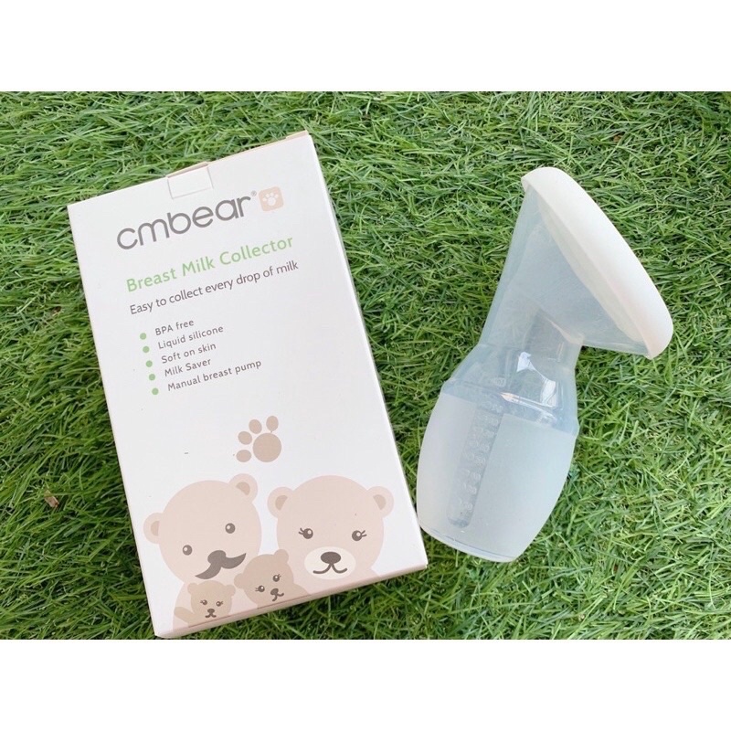 Cốc hứng sữa Cmbear Phễu hứng sữa Cmbear Silicon an toàn và tiện lợi
