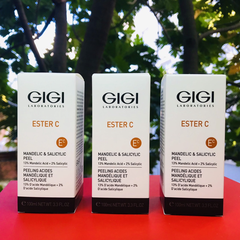 Tinh chất GIGI Ester C 13% Mandelic + 2% Salicylic Peel - tinh chất làm sáng, trẻ hoá làn da