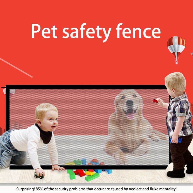 Lưới Cách Ly Gắn Cầu Thang Bảo Vệ An Toàn Cho Thú Cưng