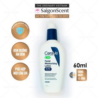 Kem dưỡng Cerave PM Facial Moisturizing Lotion ( 60mL )