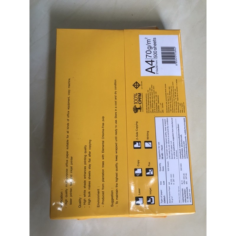 Giấy A4 Delight định lượng 70gsm 500 tờ