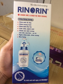 BÌNH RỬA MŨI RINORIN