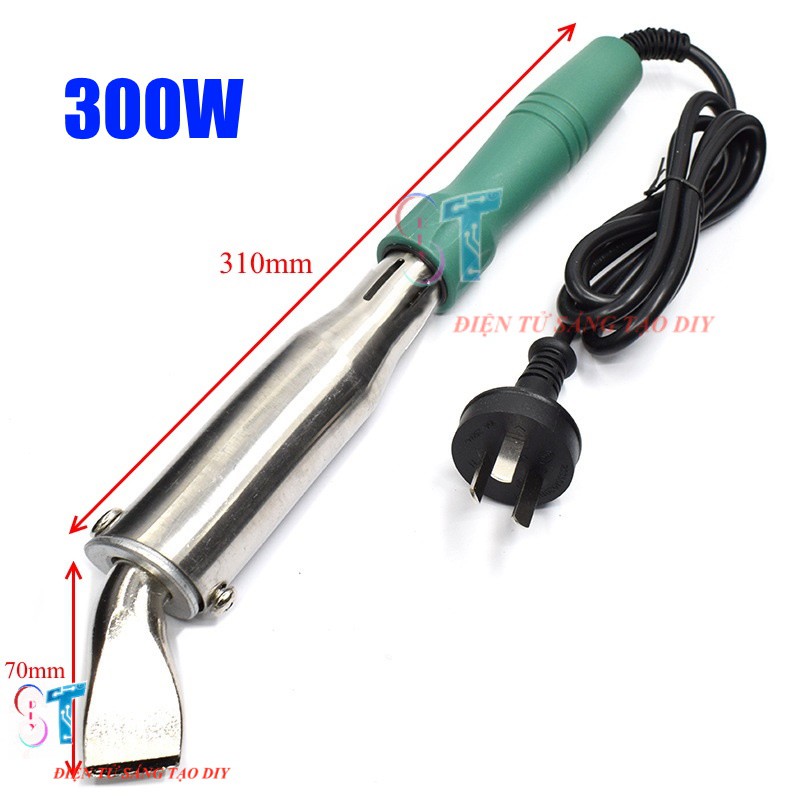 Mỏ Hàn Cán Nhựa Chuyên Dụng Cho Mối Hàn To Công Suất Cao 220V 300W, 200W, 150W