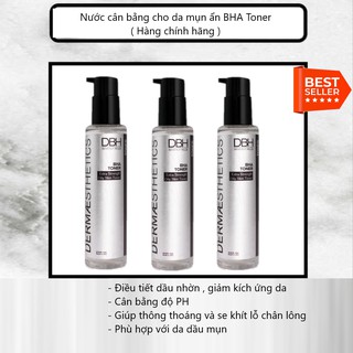 Nước cân bằng cho da dầu mụn DBH BHA Toner (177ml)