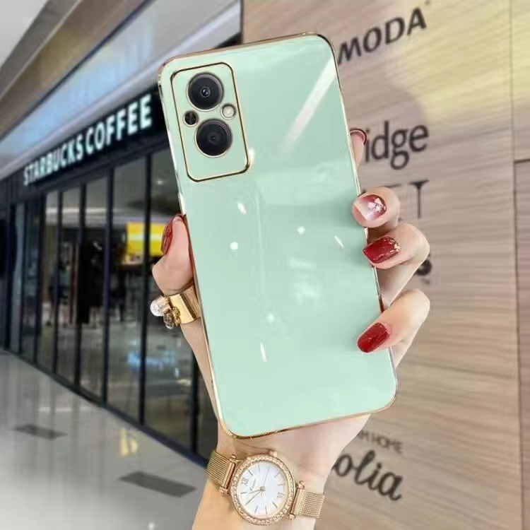 Vỏ VIVO Y16 Y35 Y22 Y02S Y30 5G V25 Y22S V25 Pro Cạnh thẳng mạ điện 90 ° Bảo vệ toàn bộ máy ảnh Vỏ điện thoại
