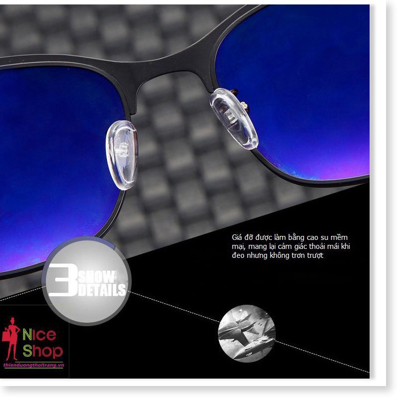 Mắt kính mát thời trang cao cấp viền màu sang trong | BigBuy360 - bigbuy360.vn