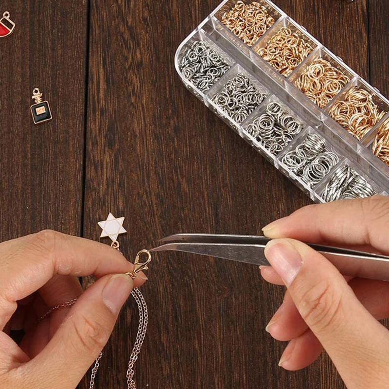 Vòng cổ 24.6Mm Kèm Nhẫn Nhảy 3mm Thời Trang Sang Trọng