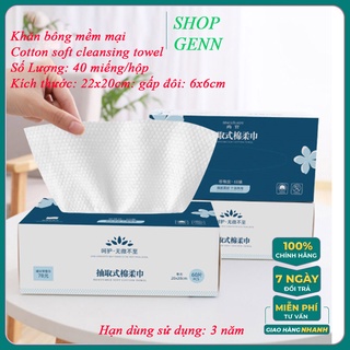Khăn lau mặt khô đa năng dùng 1 lần mềm mại đa năng Animerry khăn tẩy trang