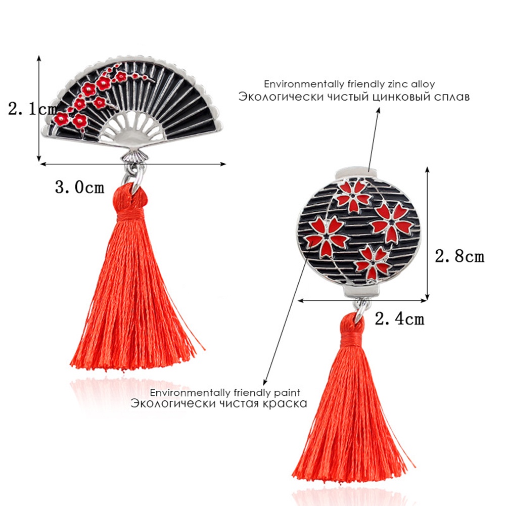 Ghim cài áo hình hoa anh đào phong cách Nhật Bản xinh xắn