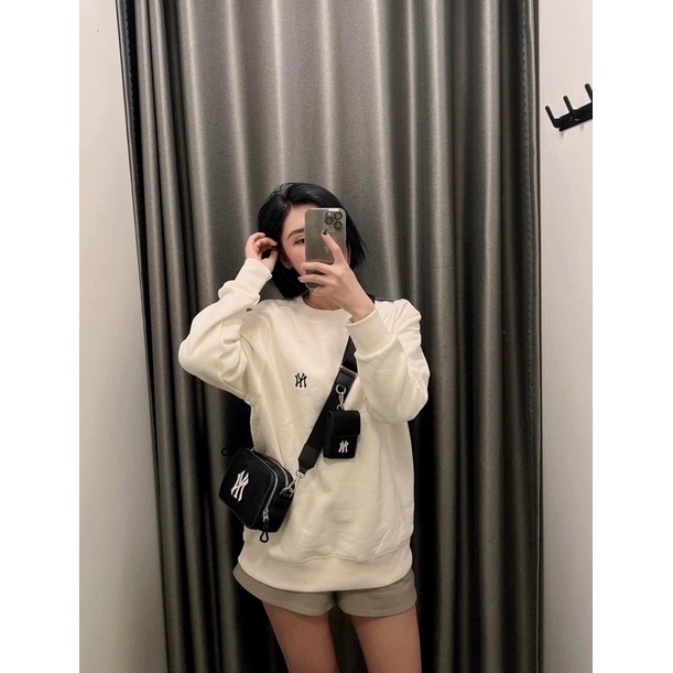 Túi đeo chéo MLB dáng hộp chữ nhật nhỏ UNISEX
