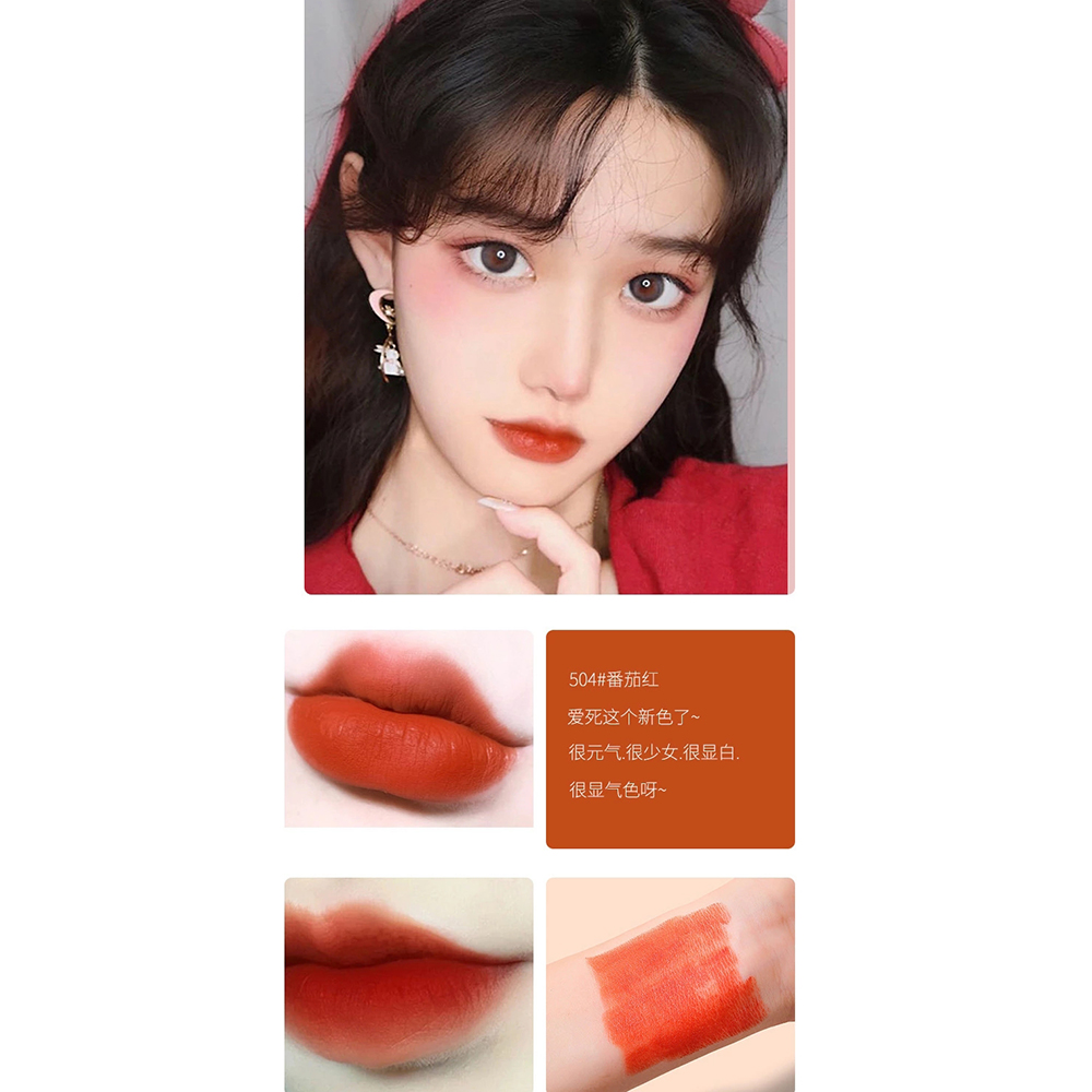 [Hàng mới về] Son lì kháng nước lên màu tự nhiên thời trang cho nữ | BigBuy360 - bigbuy360.vn