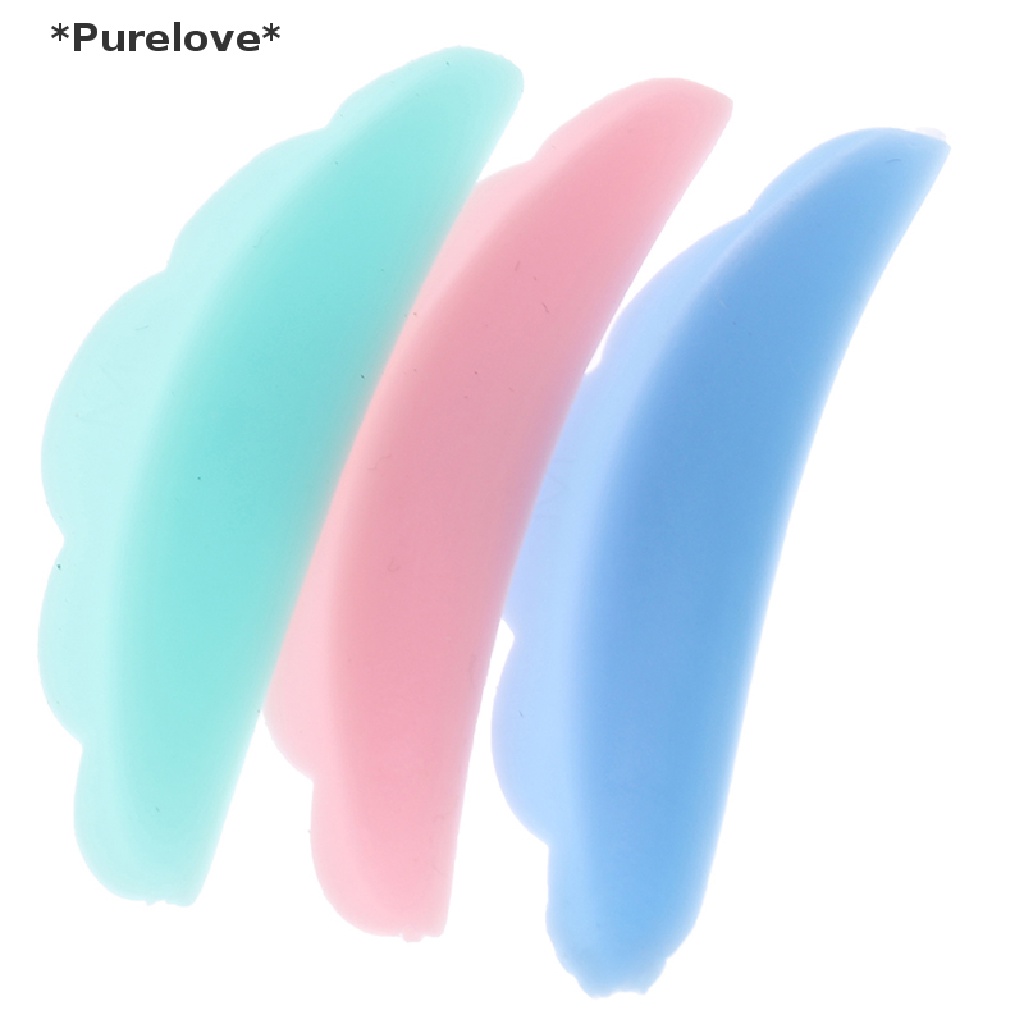 Set 10 Đệm Silicone Tái Tạo Làm Cong Mi Dễ Thương