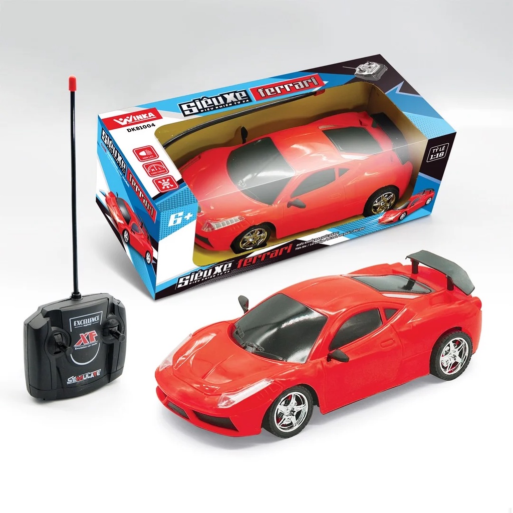 Đồ Chơi Duka Siêu Xe Điều Khiển Từ Xa Ferrari