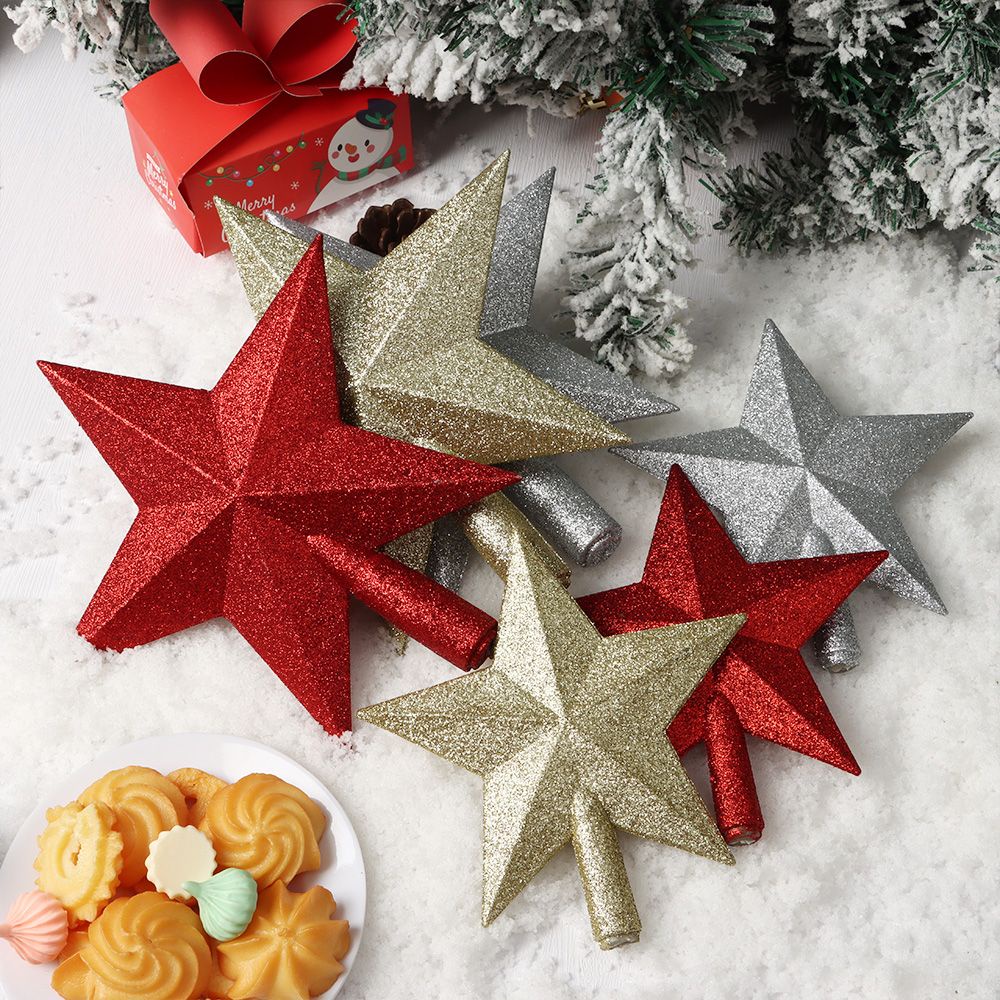Ngôi Sao Năm Cánh Trang Trí Cây Thông Giáng Sinh Diy