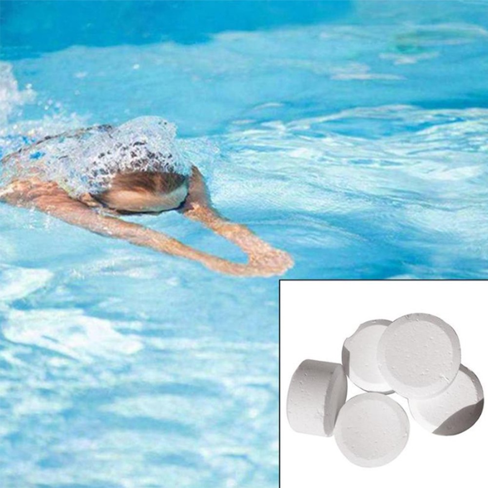 50 pieces of swimming pool instant disinfection tablets chlorine dioxide effervescent tablets